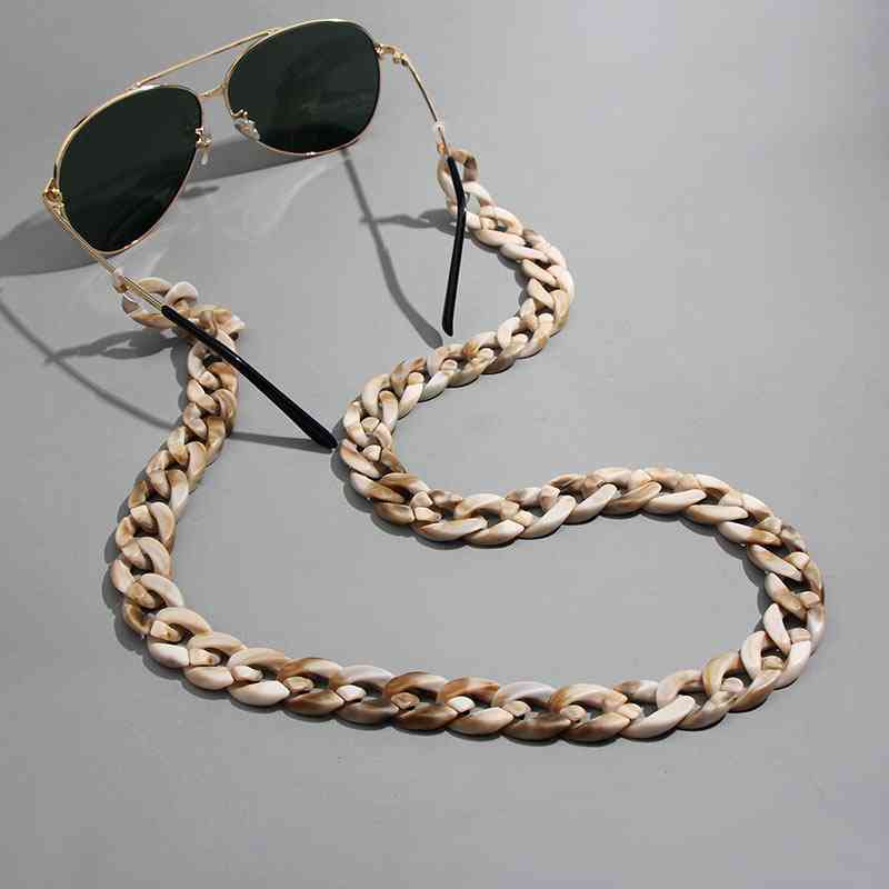 Acrylic Sunglasses Chain, Women Reading Glasses Hanging