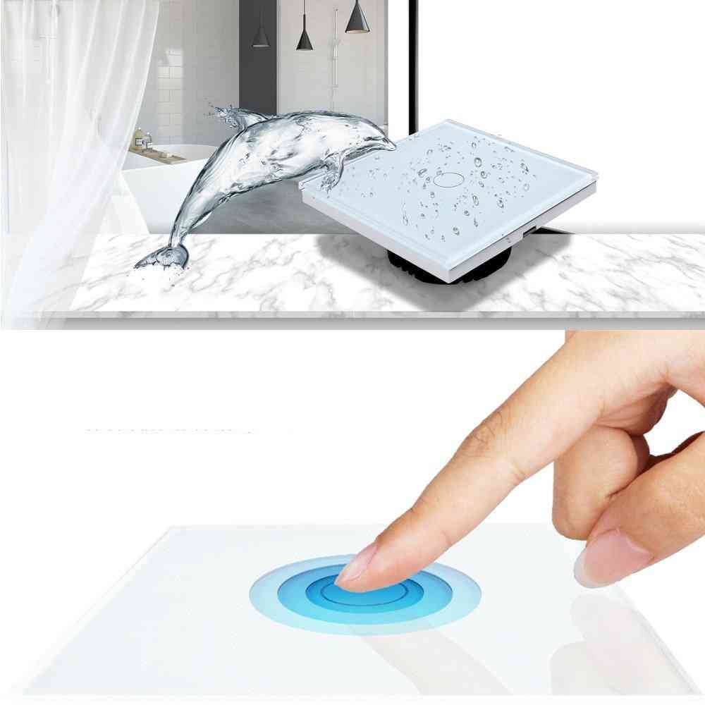 Wifi Smart Light Switch With Luxuray Glass Panel