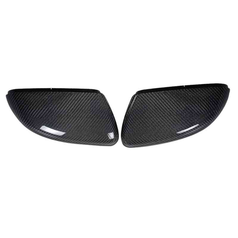 Carbon Fiber Auto Rear View Mirror Cover Caps For Car
