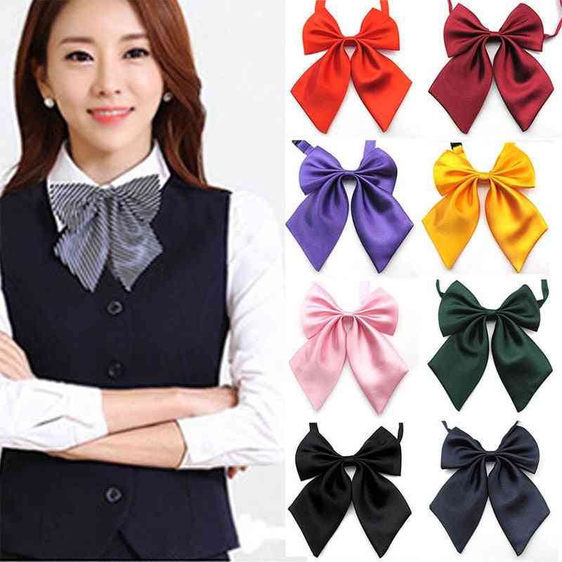 Women's Bow Tie, Girl Student Hotel Clerk / Waitress Neck Wear Ribbon Ties