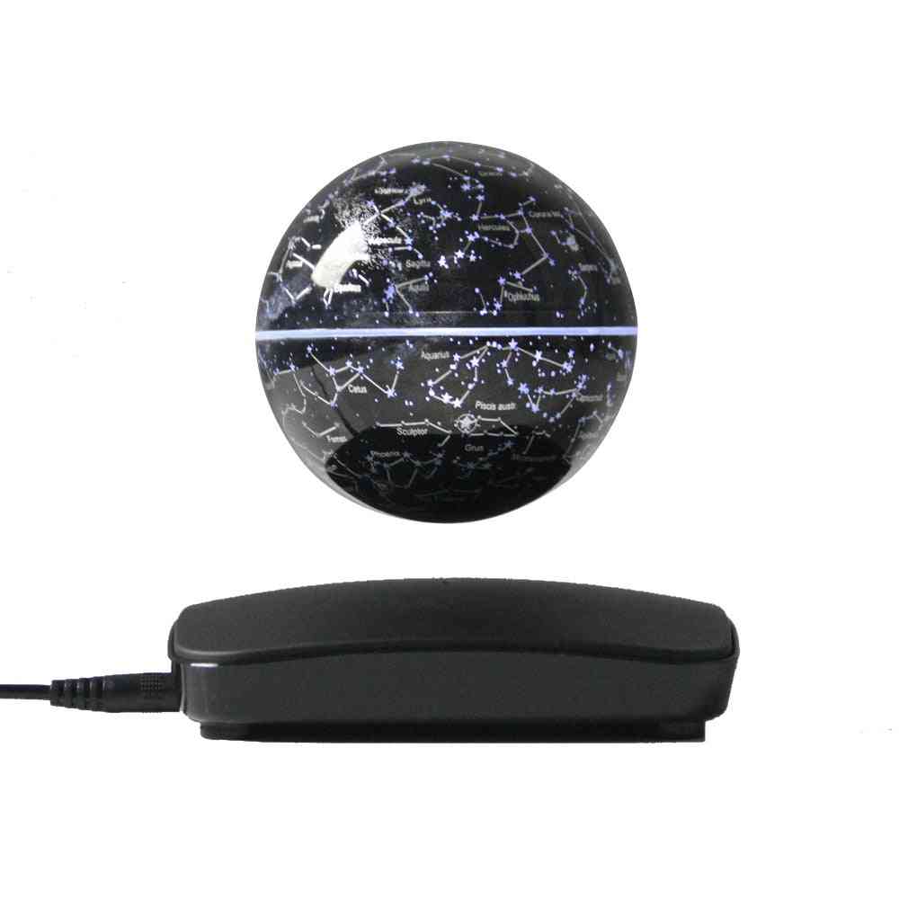 Magnetic Levitation Earth Globe Circle Base Floating Light