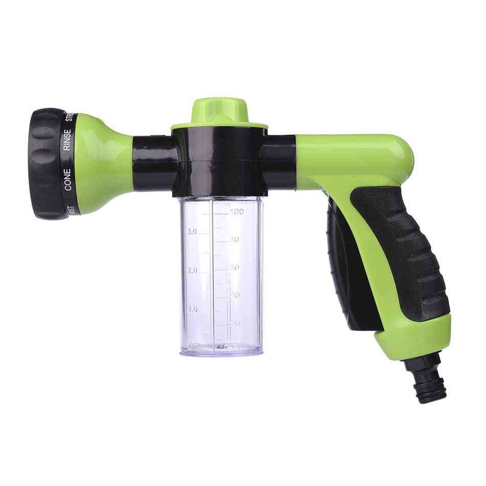 Wassen schuim groen waterpistool