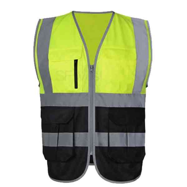 Men Woman High Visibility Safety Work Vest