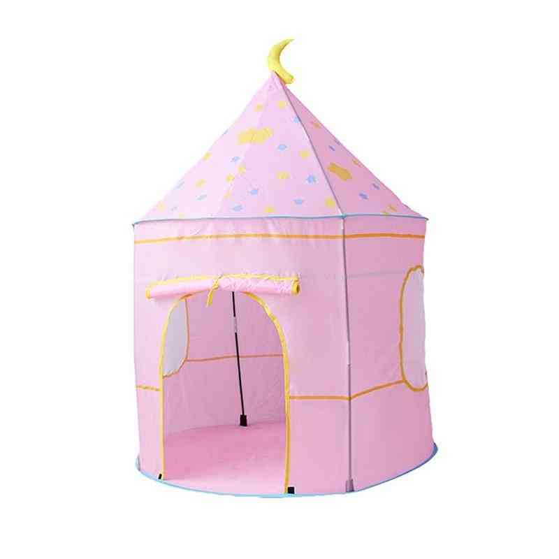 Space Themed Pretend Castle Indoor/outdoor Foldable Playhouse Tent
