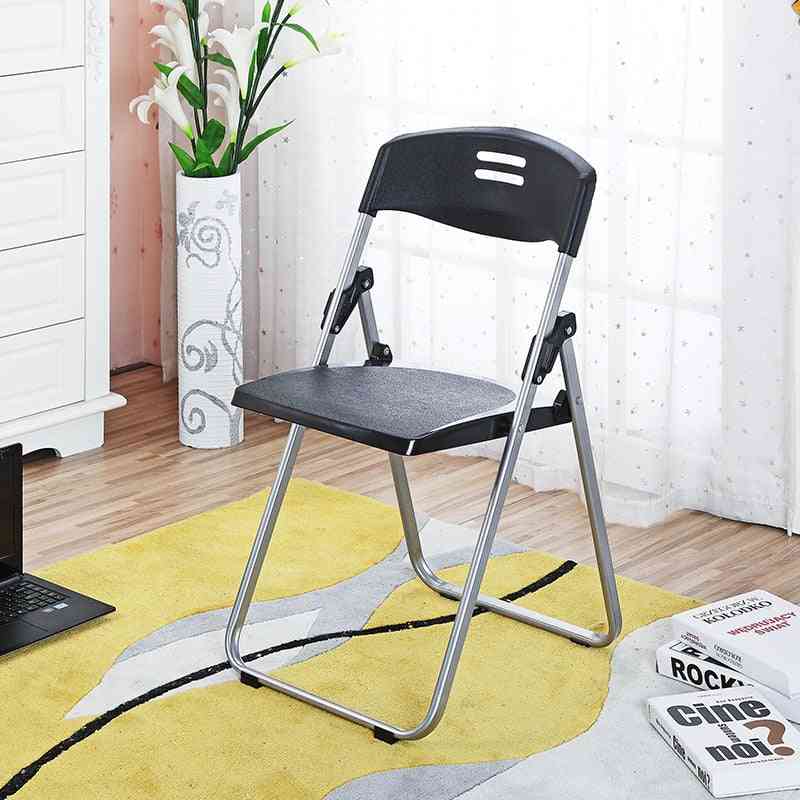 4pcs Multipurpose Plastic Folding Office Staff Training Conference Chair With Writing Board