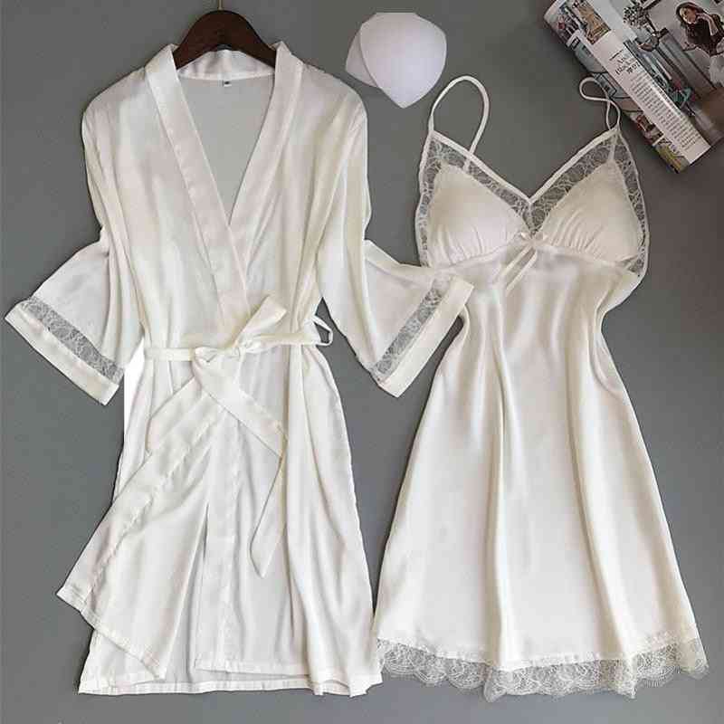 Rayon Kimono, Bathrobe Casual Nightwear, Sleepwear