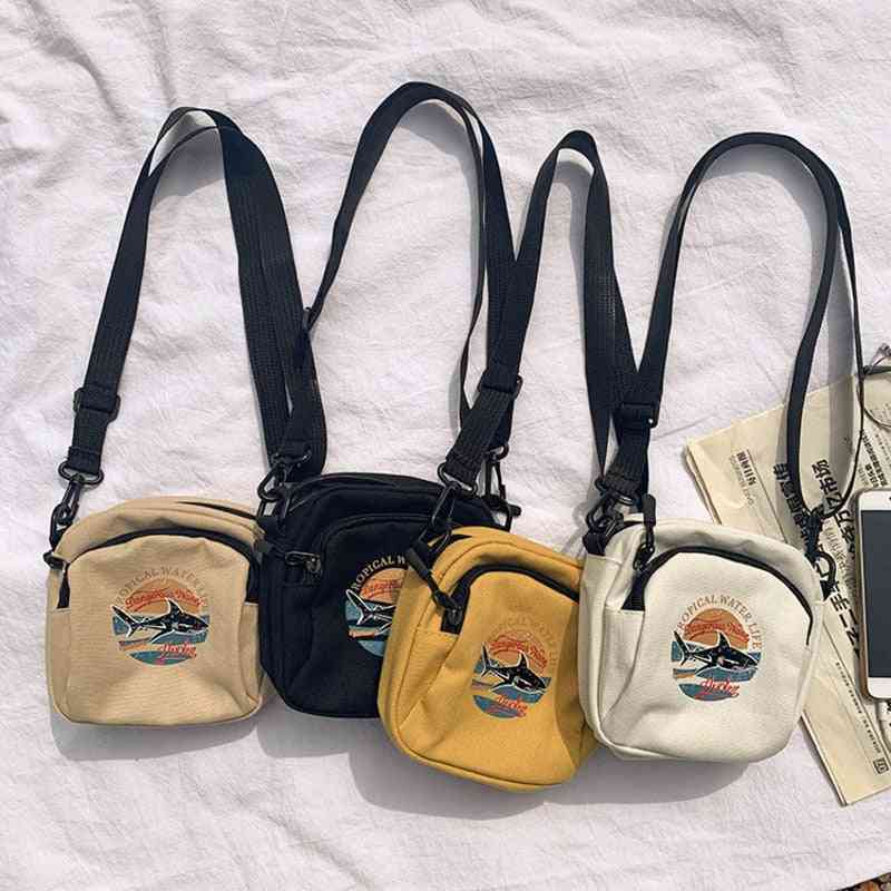 Mini Canvas, Shoulder Crossbody Handbags