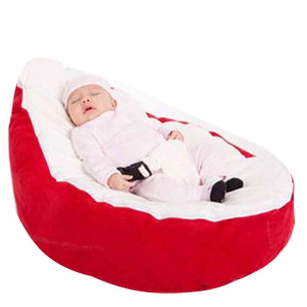 Medium Bean Bag Chair Bed For Sleeping, Folding Seat Sofa Zac Without The Filler