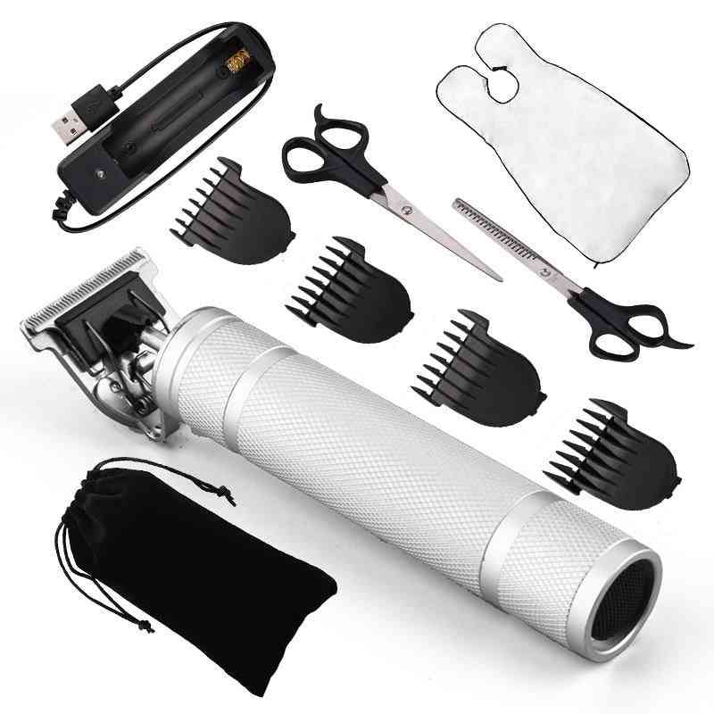 Professional Rechargeable Hair Clipper And Accessories Set