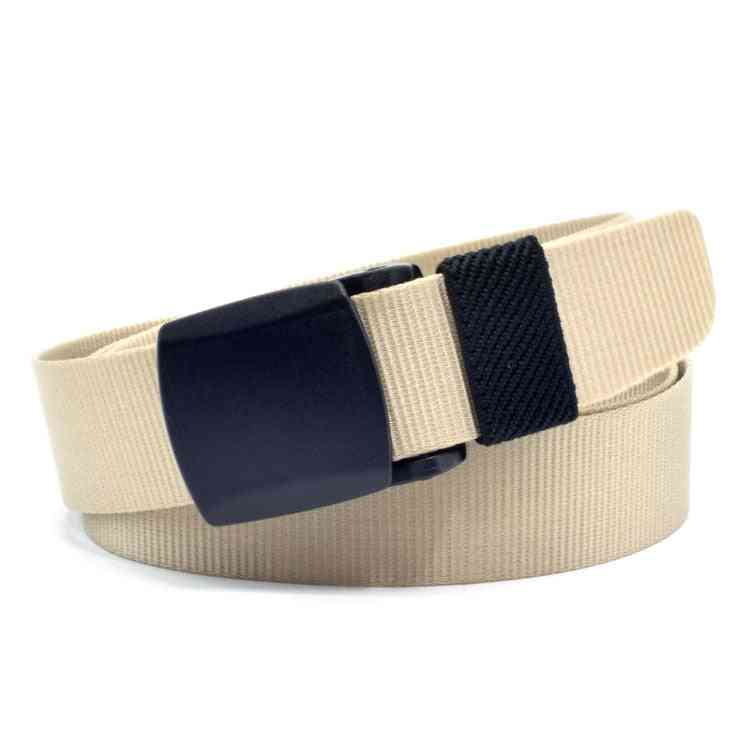 Children's Canvas Military Training Belt With Buckle