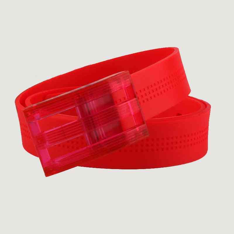 Fully Adjustable Unisex Silicon Rubber Belts