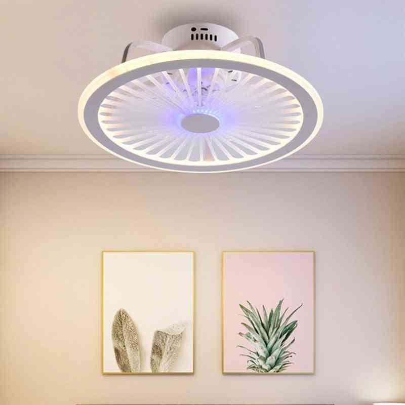Moderne Schlafzimmer LED Smart Deckenventilator Licht mit Fernbedienung