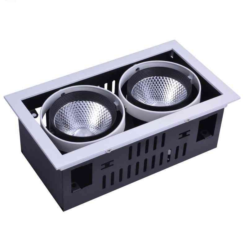 Aluminium Led Grille Light, Ac85-265v For Home, Places, Corridors, Leisure Hotel Rooms