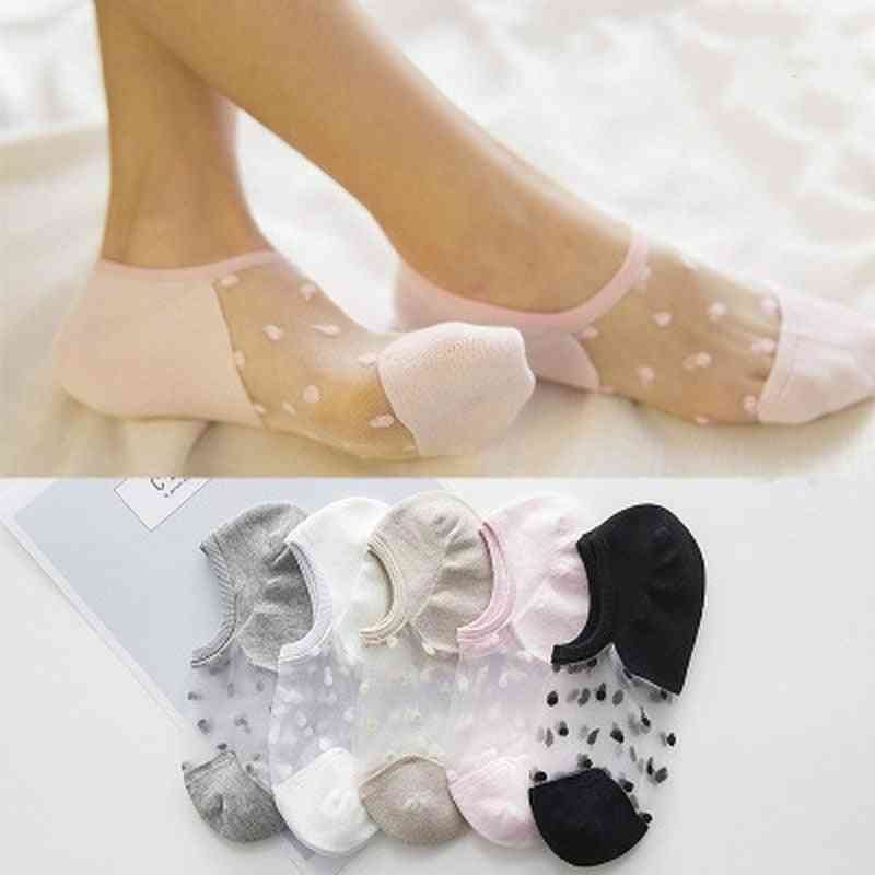 Girls Cotton Comfortable Spring / Summer Elastic Short Socks
