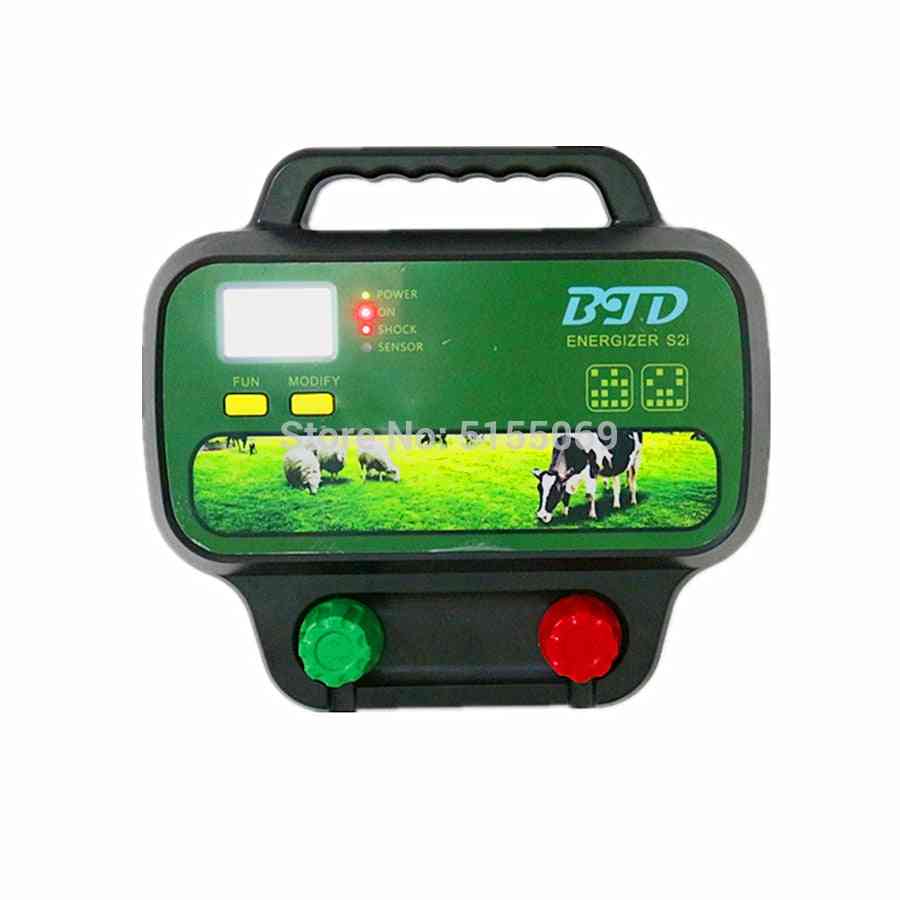 Solar Electric- Fence Energiser Charger Controller For Cattle, Animal