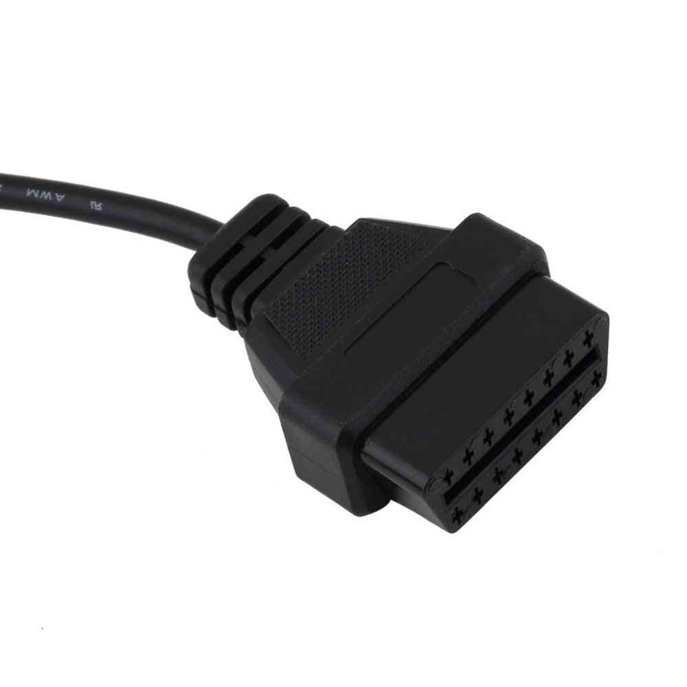 Obd Ii Adapter For 20 Pin To 16 Pin Female Connector For Car Diagnostic