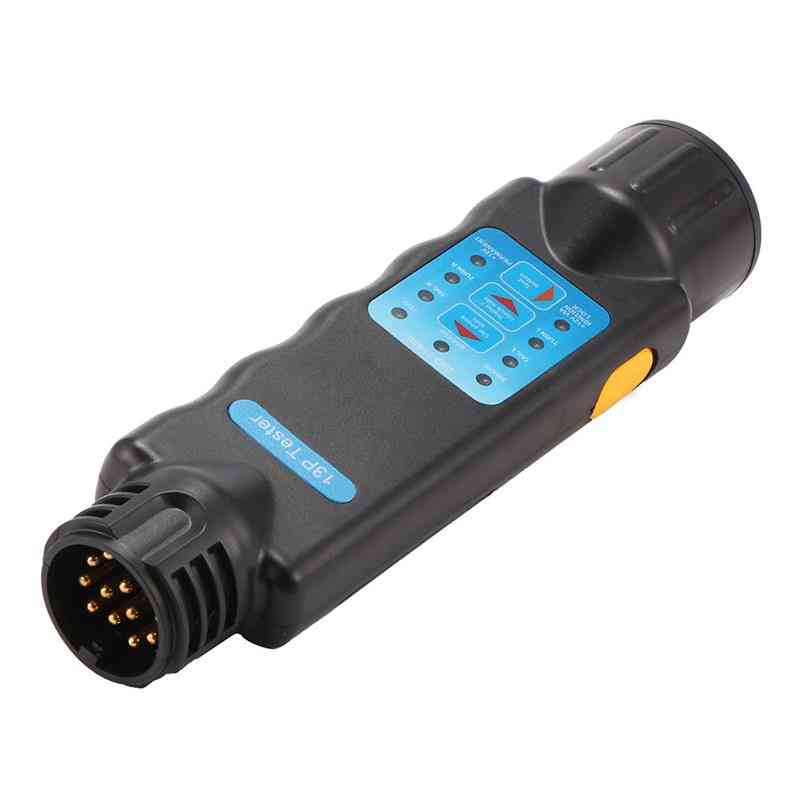 12v Diagnostic Tool 13 Pin Tow Bar Light Wiring Circuit Tester Plug Socket