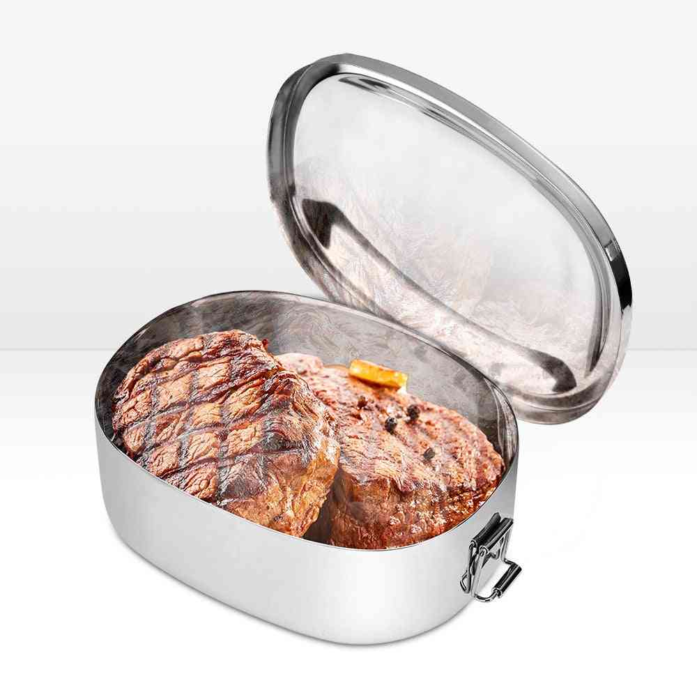 Food Warmer Exhaust Cooker, Stainless Snowmobile Heated Lunch Box
