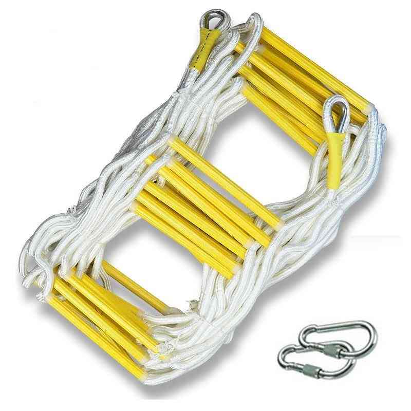 10m- Rescue Rope, Ladder Escape For Emergency Fire Rock, Outdoor Protect