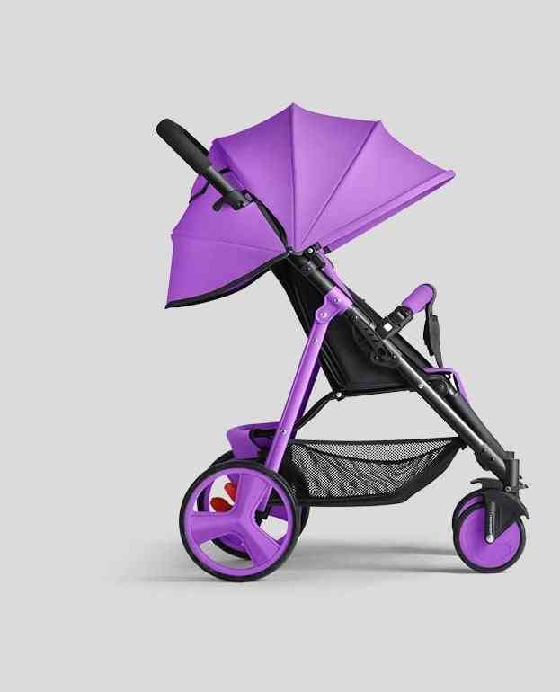Barnevogn, sammenleggbar bære, paraplyvogner med brett, vogn