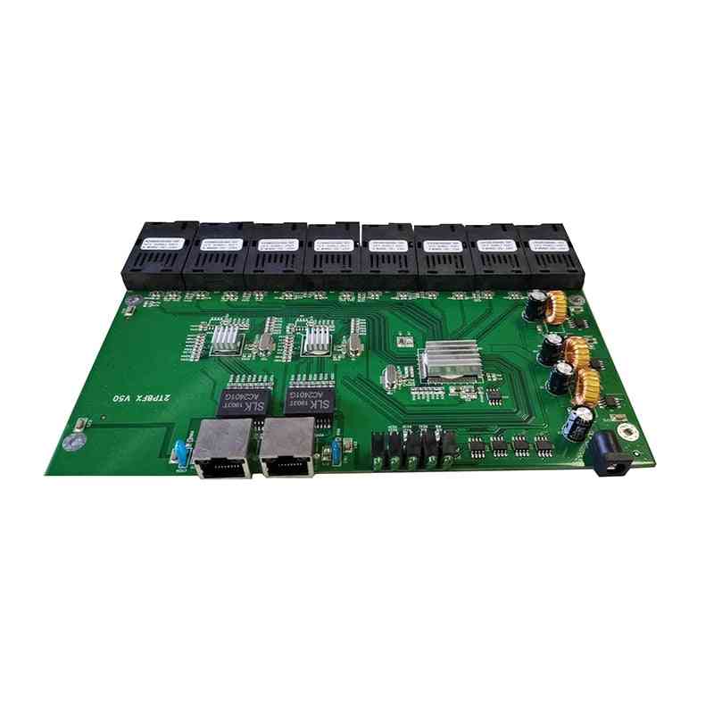 8-port Gbic Converter, Ethernet Fiber Optical Media Converters