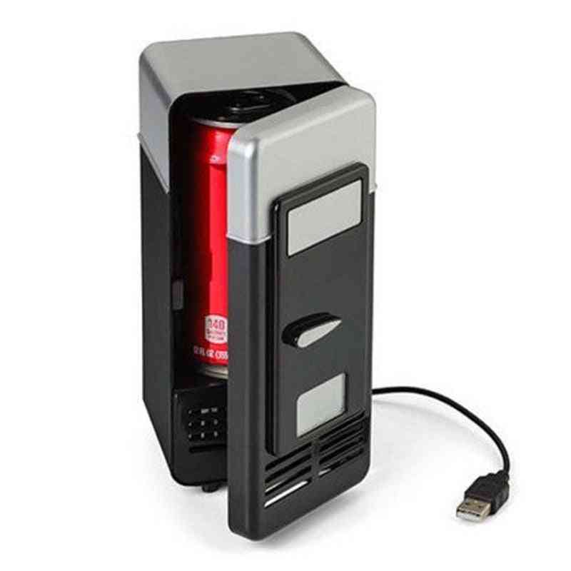 Tragbarer USB-Minikühlschrank für Getränke, Soda-Kühlschrank