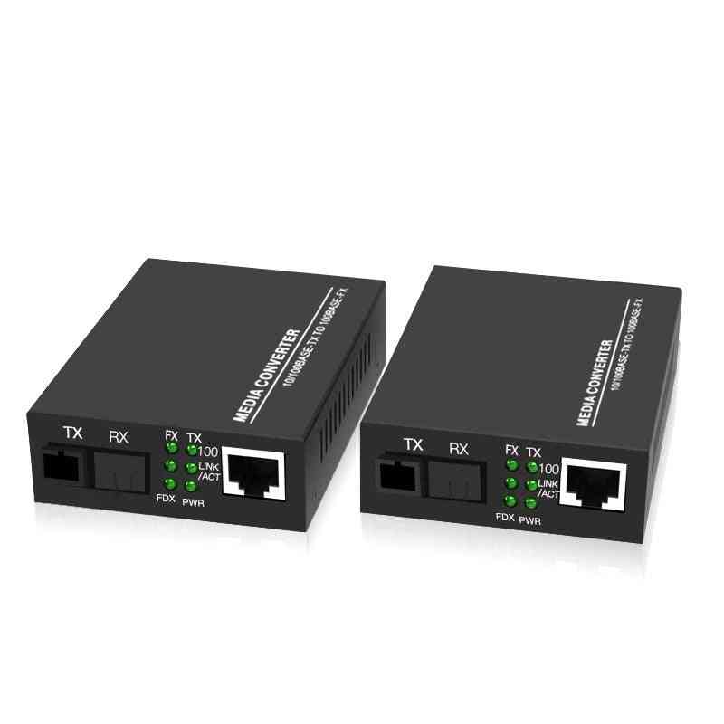 конвертори от влакна към Ethernet, разширяват медни Ethernet връзки по оптични влакна