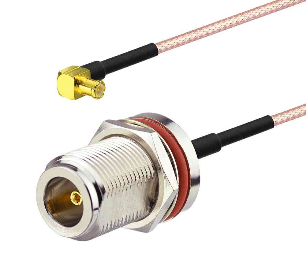 Plug Right Angle Pigtail Connector, Antenna Cable  For Wifi Wireless