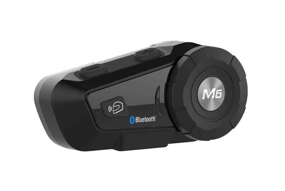 M6 Plus 1000m Motorcycle Bluetooth Helmet Headsets Intercom For Fm Bt Wireless Interphone Mp3