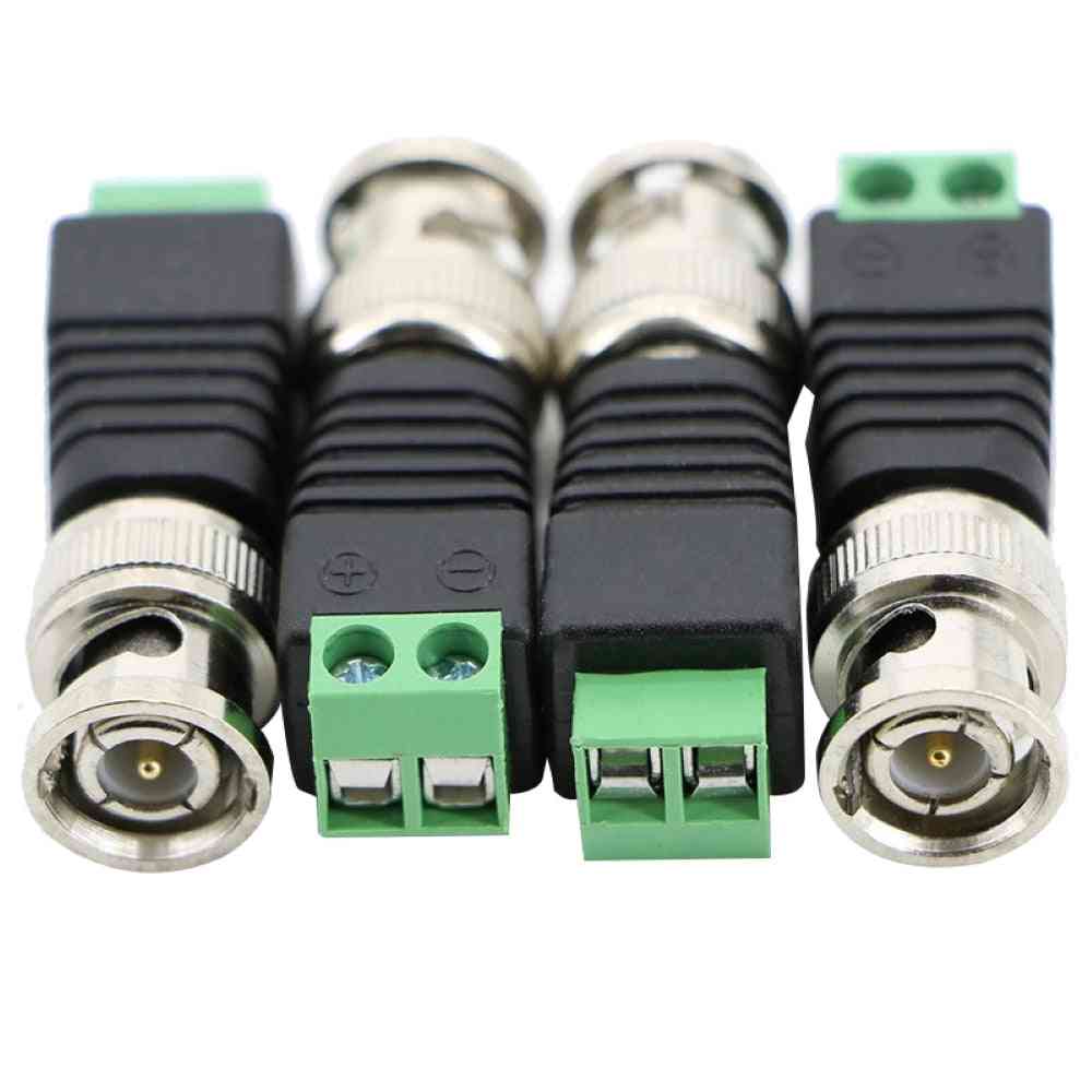 Bnc Connectors For Ahd/cvi/ Tvi/cctv Camera