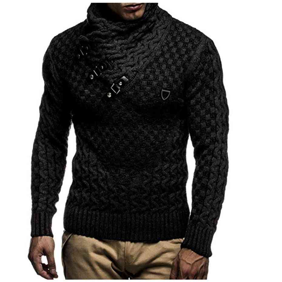 Mens Sweaters, Warm Hedging Turtleneck Pullover Sweater