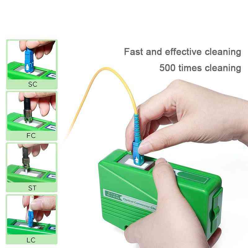 End Face Cleaning - Fiber Wiping Tool For Sc/st/fc