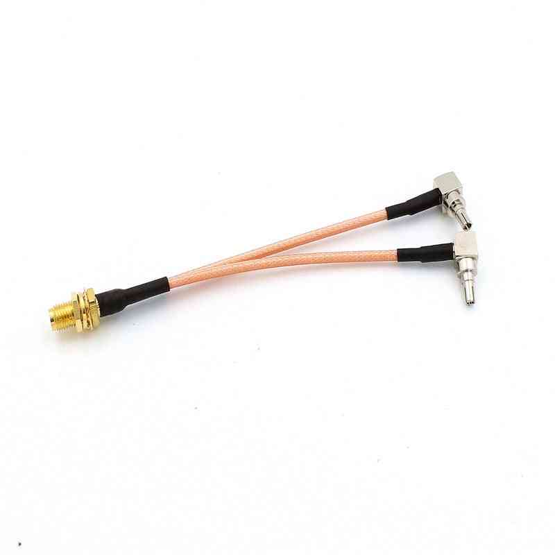 Złącze antenowe splitter sumator koncentryczny kabel pigtailowy rf do modemu/routera