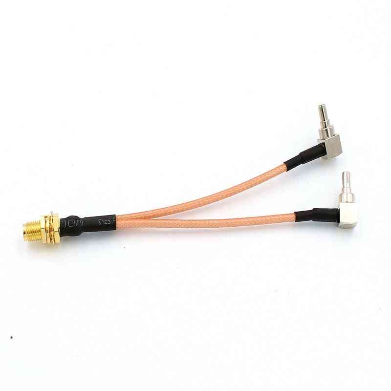 Złącze antenowe splitter sumator koncentryczny kabel pigtailowy rf do modemu/routera