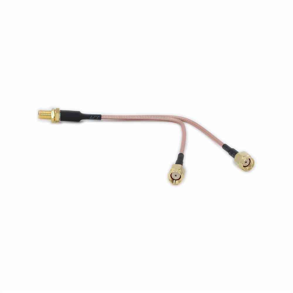 Antenne connector splitter combiner rf coaxiale pigtail kabel voor modem/router