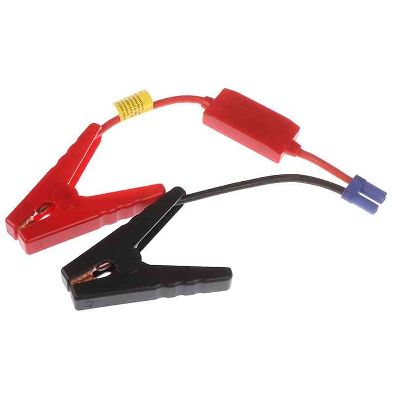 Battery Clip Connector Emergency Jumper Cable Clamp Booster
