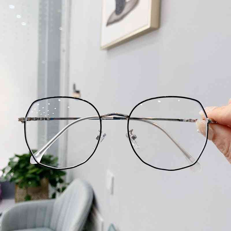 прозрачни рамки за очила, ретро оптични очила / жени