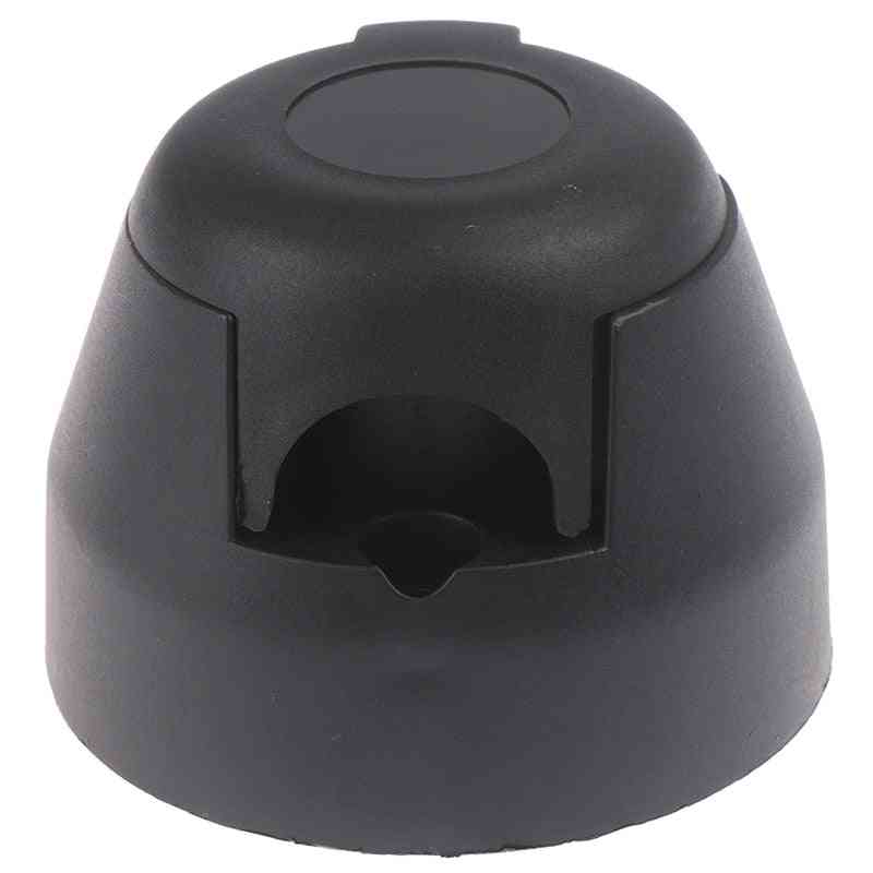 12v Towbar Towing Socket, Round, Frosted Materials Trailer Sockets