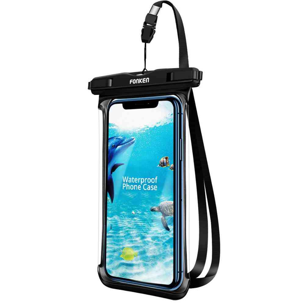 Fonken Full View Waterproof Case For Phone Underwater Snow Rainforest