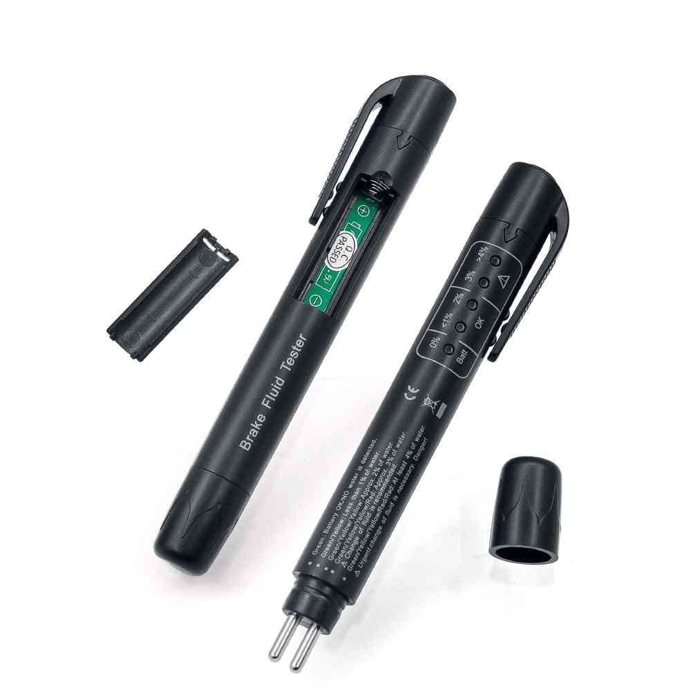 5 Led Oil Quality Check Pen Brake Fluid Tester