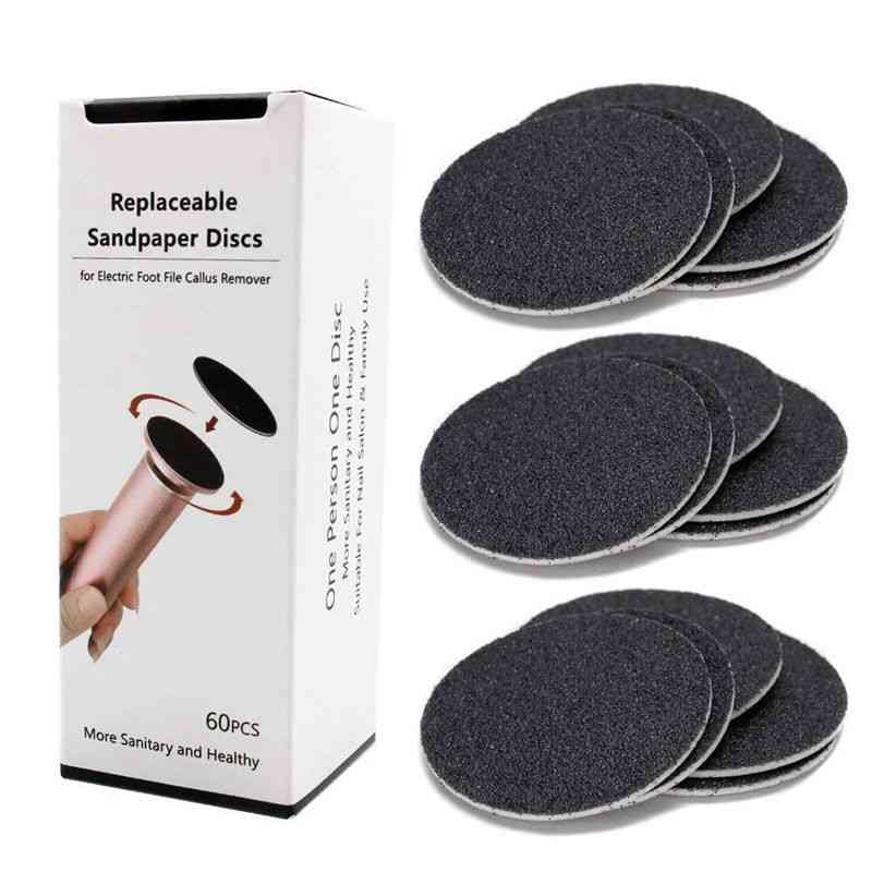 Replaceable Sandpaper Discs For Electronic Foot Callus Remover Tool