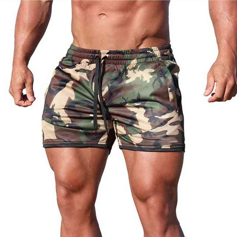 Summer Fitness Breathable Quick-drying Gyms Bodybuilding Joggers Shorts