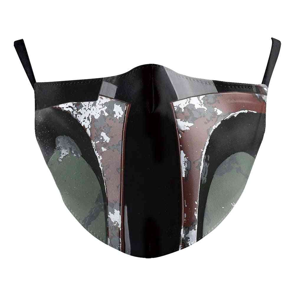 Star wars luke skywalker jedi chevalier cosplay masque lavable et anti-poussière