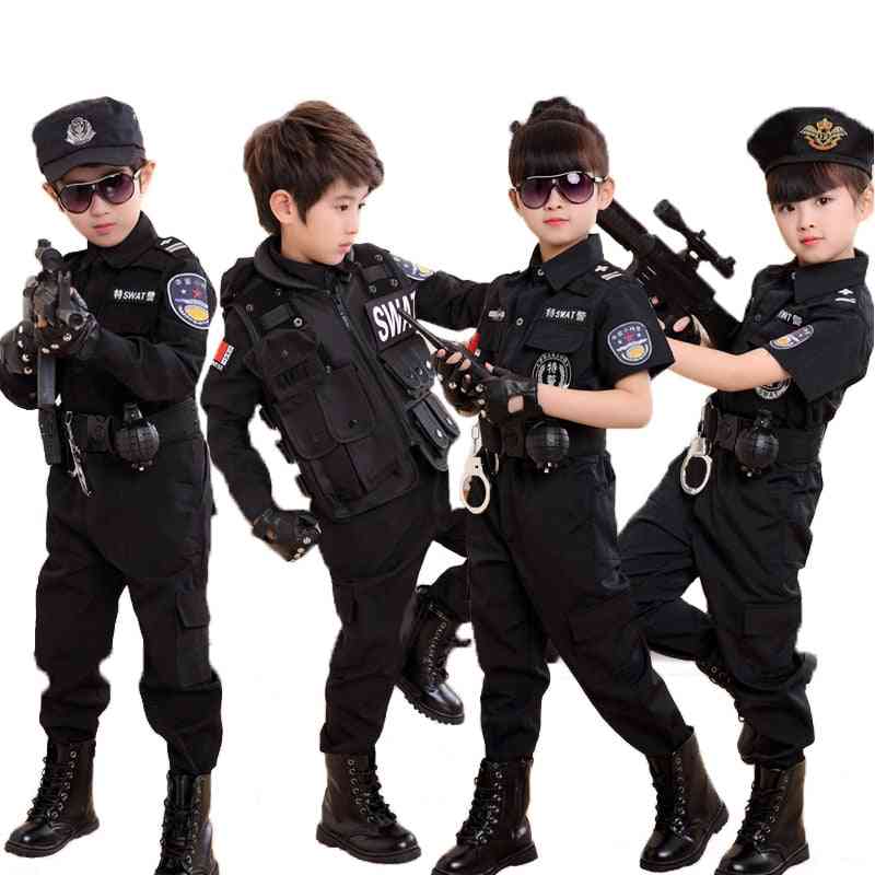 Traffic Special Police Costume For Kids
