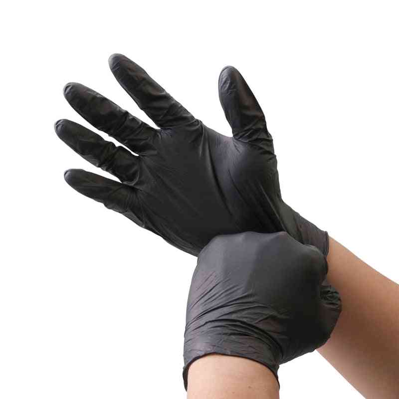 еднократно почистване с нитрил, измиване на масло, устойчиво на защита, защитни ръкавици за безопасност на ръцете