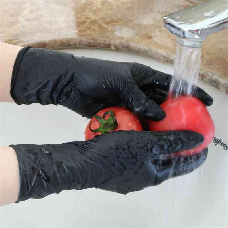еднократно почистване с нитрил, измиване на масло, устойчиво на защита, защитни ръкавици за безопасност на ръцете