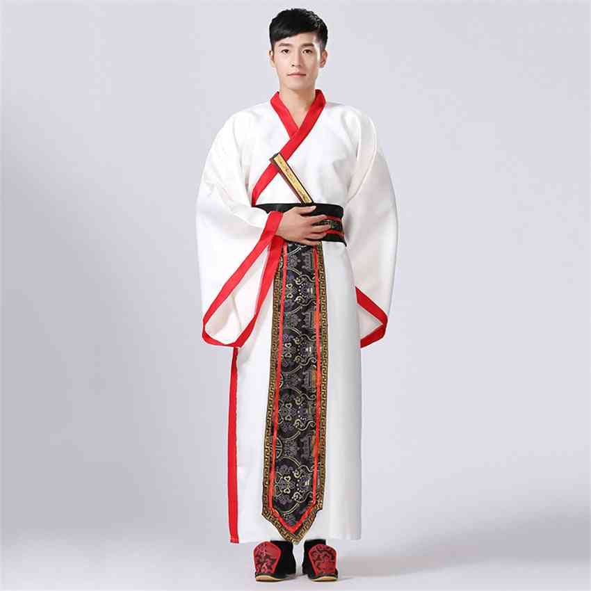 Mens hanfu traditionella dräkter kläder