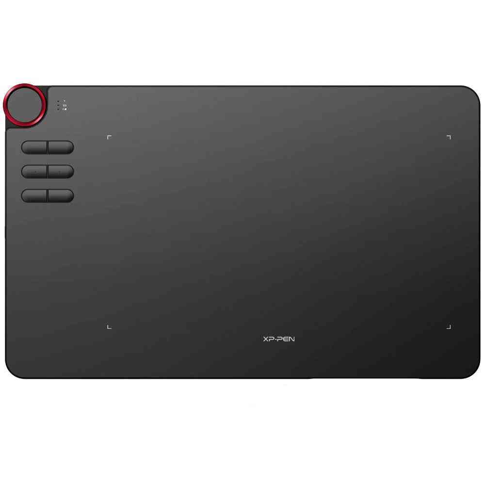 Wireless Digital Graphics Drawing Tablet With Battery-free Passive Stylus And 6 Shortcut