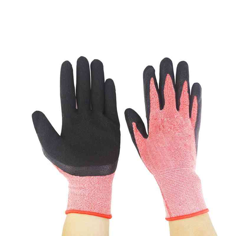Nitrile Coated, Waterproof And Wear-resistant Rubber Garden Gloves Tools