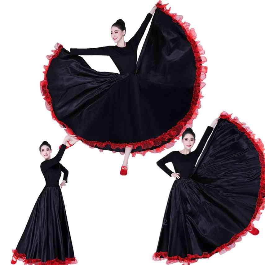 Dámské taneční kostýmy Cikánská houpací sukně pro scénické taneční vystoupení